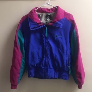 Retro lightweight winter jacket